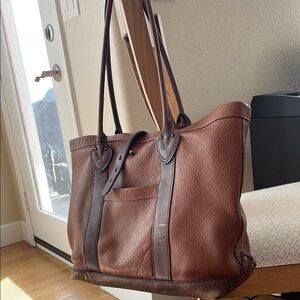 L.L. Bean Signature Leather Tote Bag